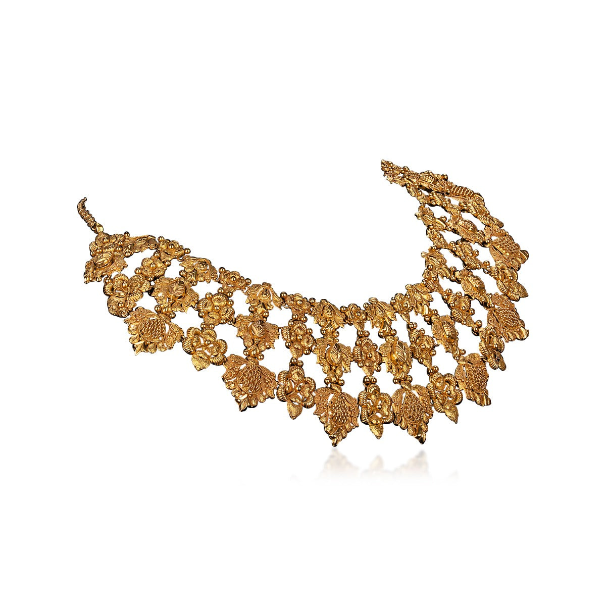 Planet Space Gold Necklace