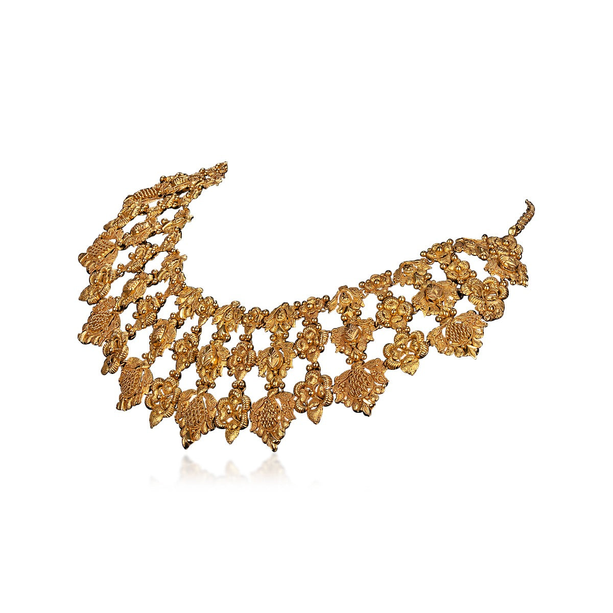 Planet Space Gold Necklace