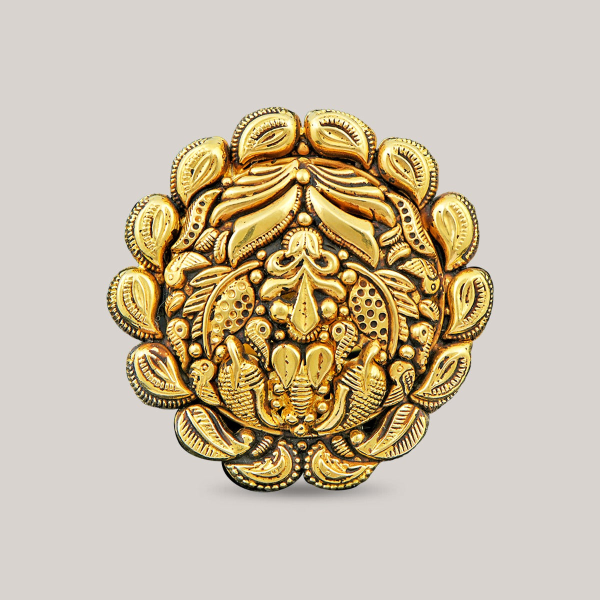 Snakey Designer Gold Ring