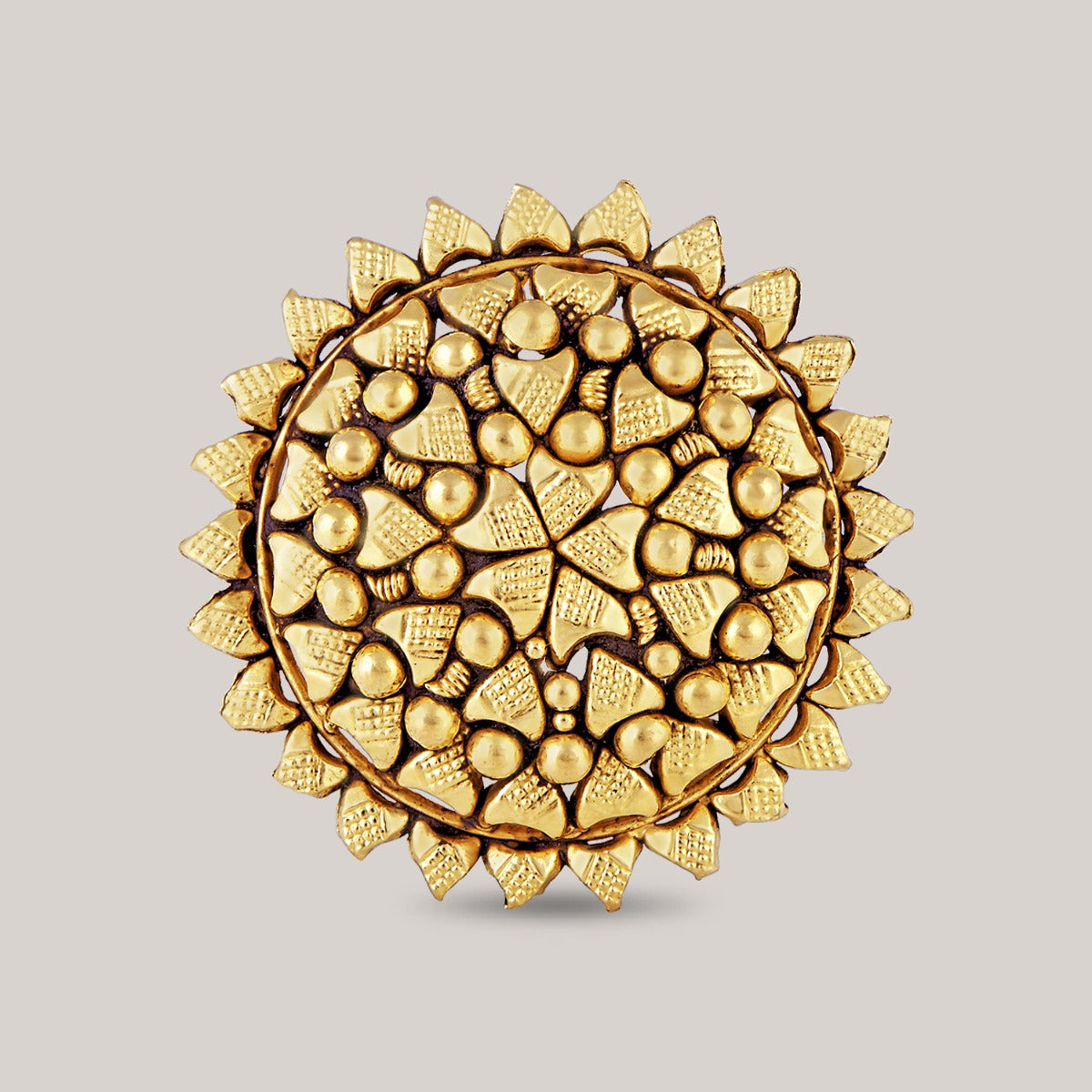 Luna Night Gold Ring