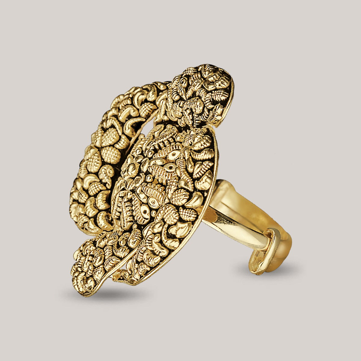 Buttercup Cover Gold Ring