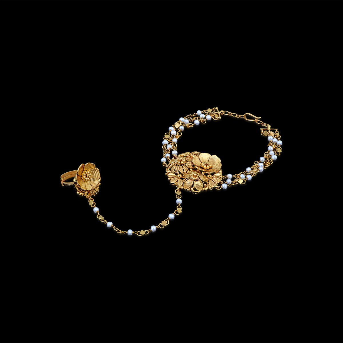 Classic Gold Haath Phool