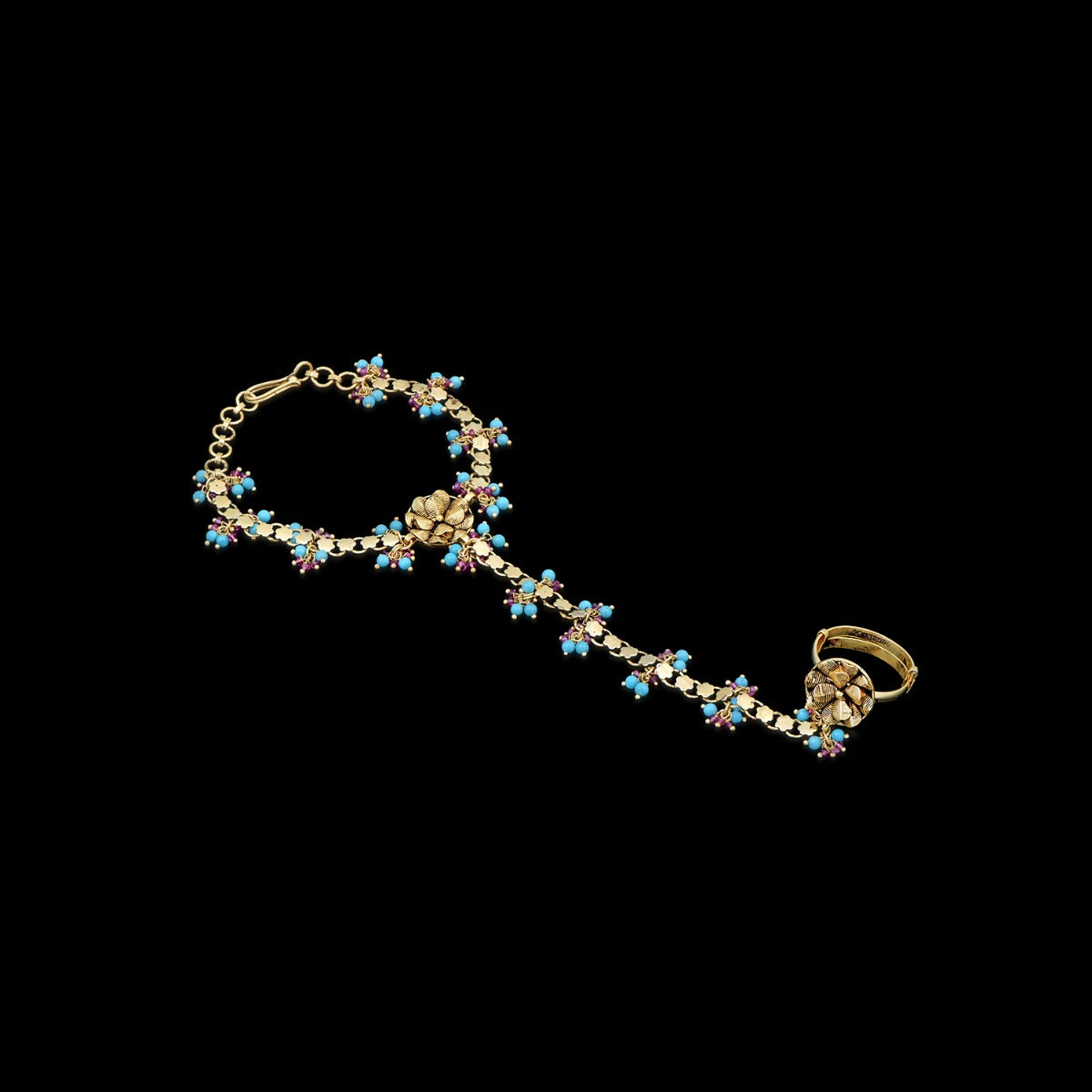 Classic Gold Haath Phool