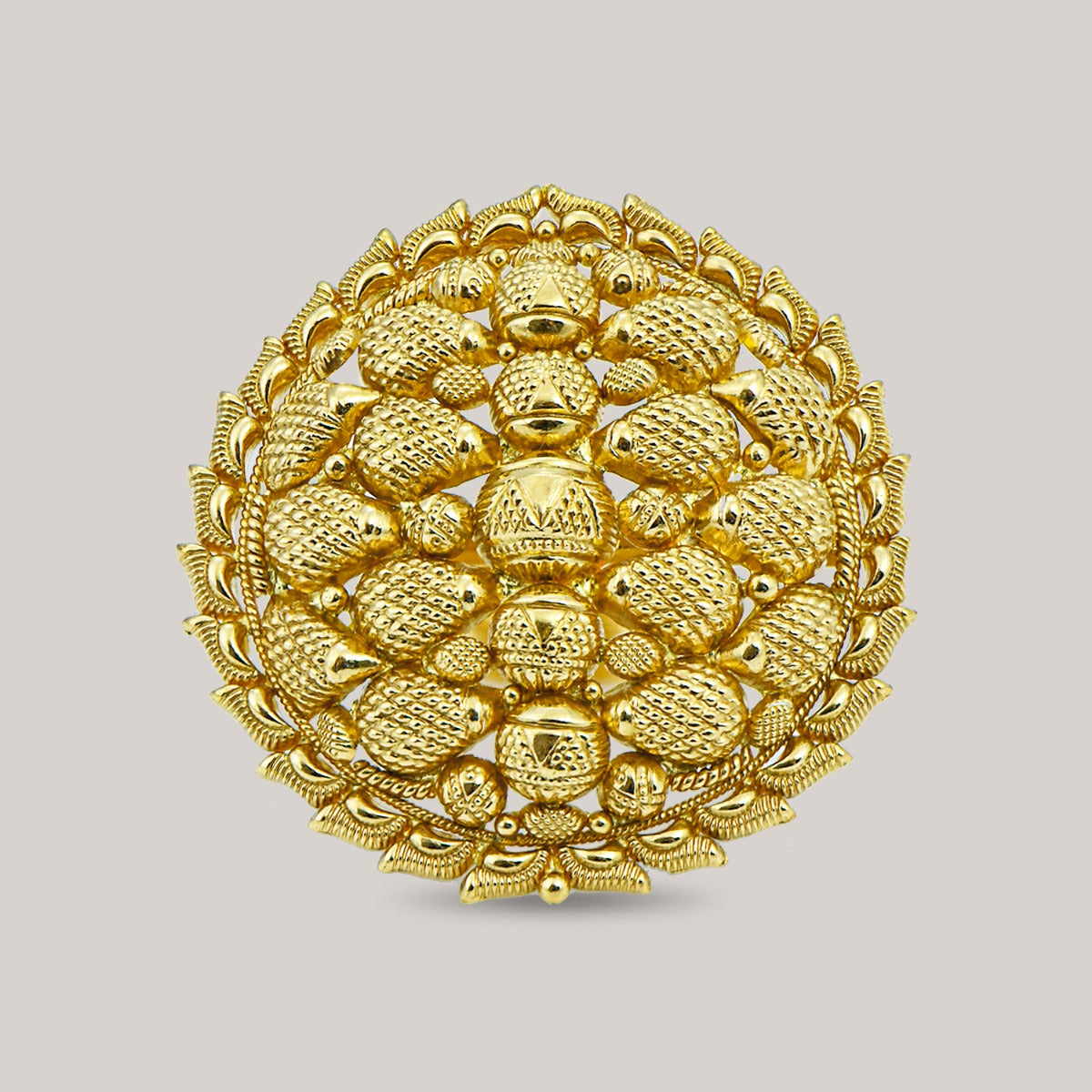Sea Weed Gold Ring