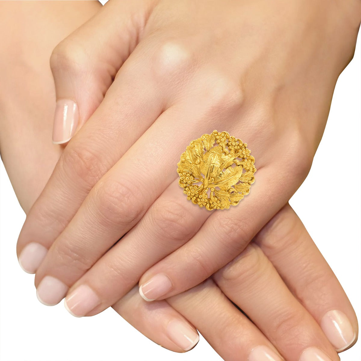 Arcade Gold Ring