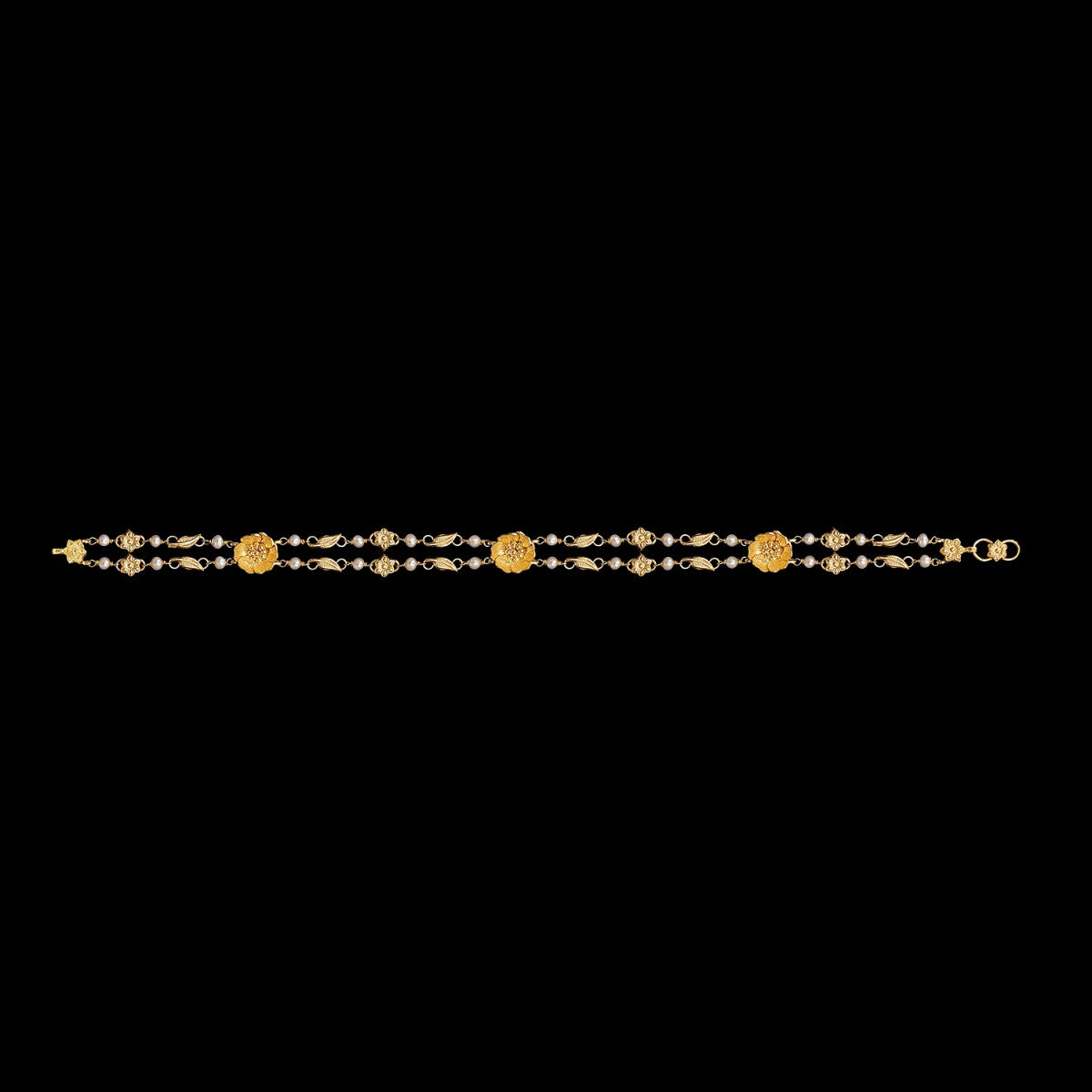 Magnolia Gold Anklets