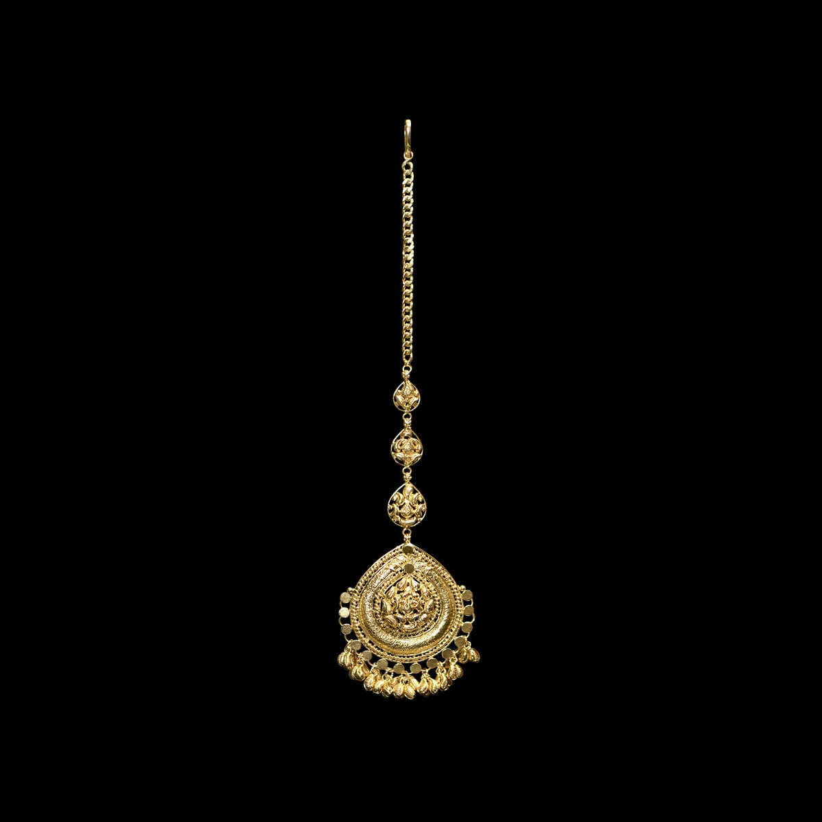 Dainty Three Dew Drop Maang Tikka