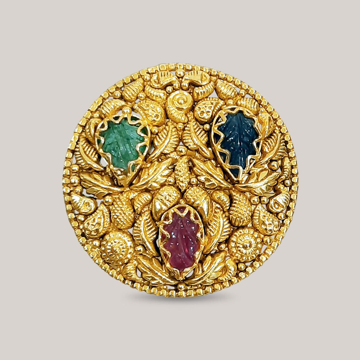 Classic Pear Gold Ring