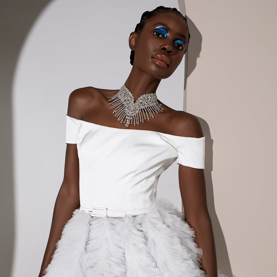 V Flora Diamond Necklace