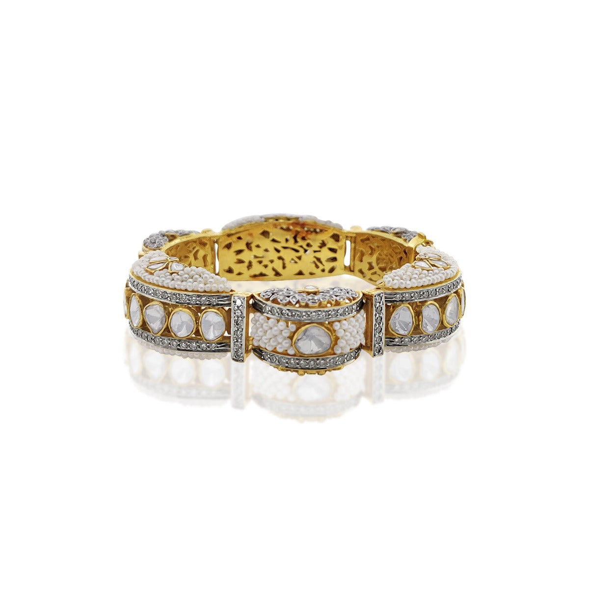 Flower Valley Studded Bangle