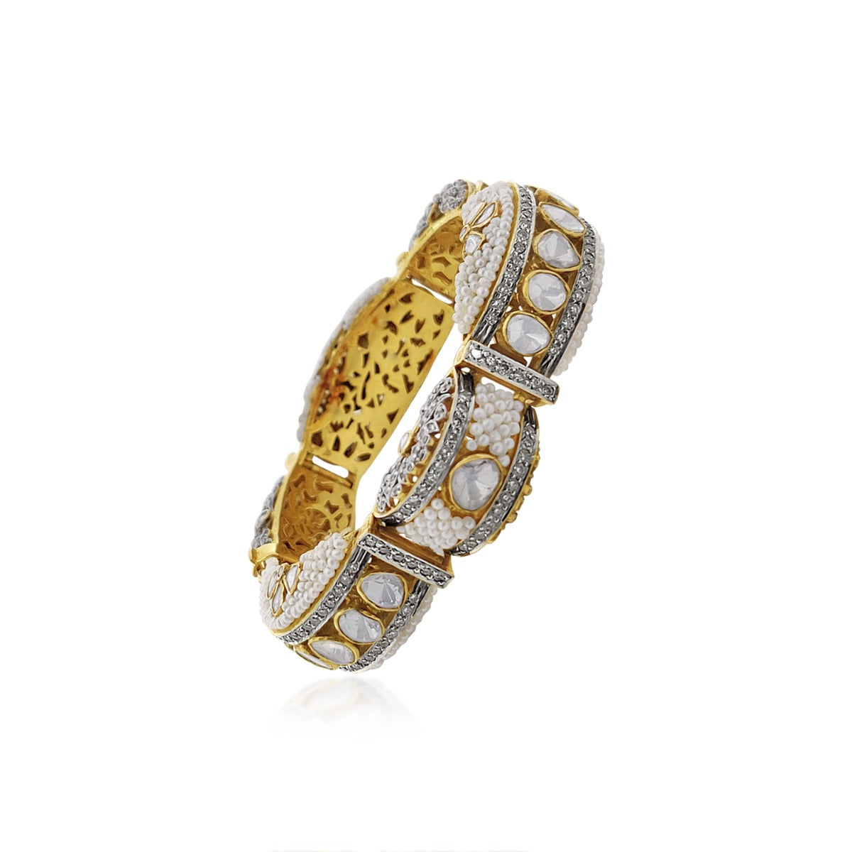 Flower Valley Studded Bangle