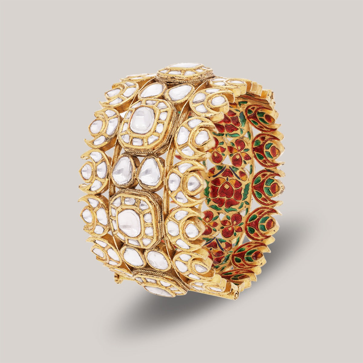 Opulence Polki Bangle