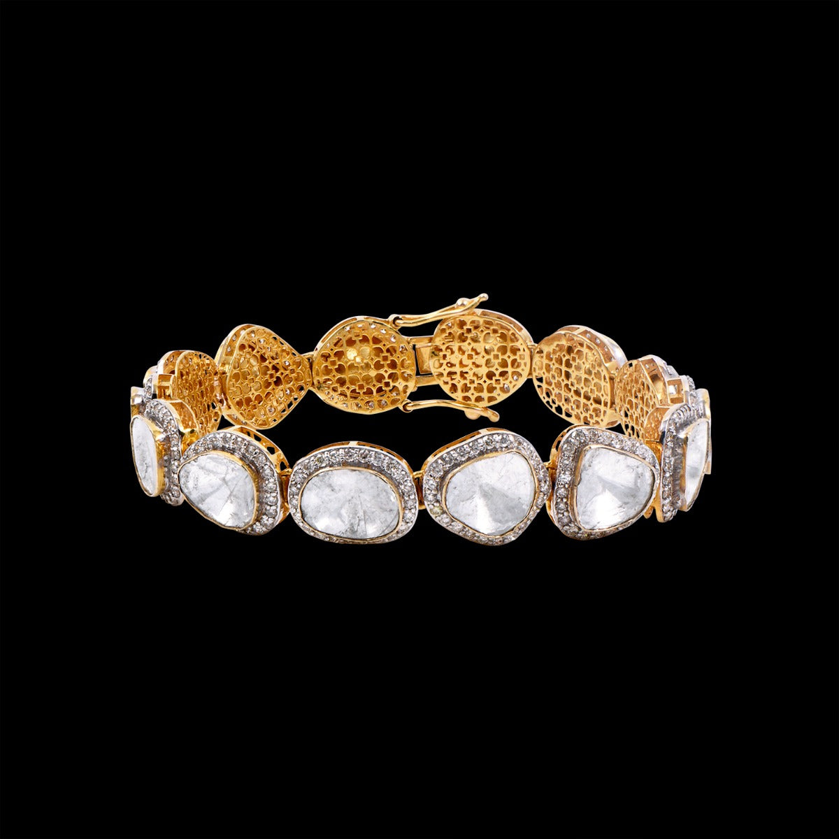 Halo Polki Bracelet