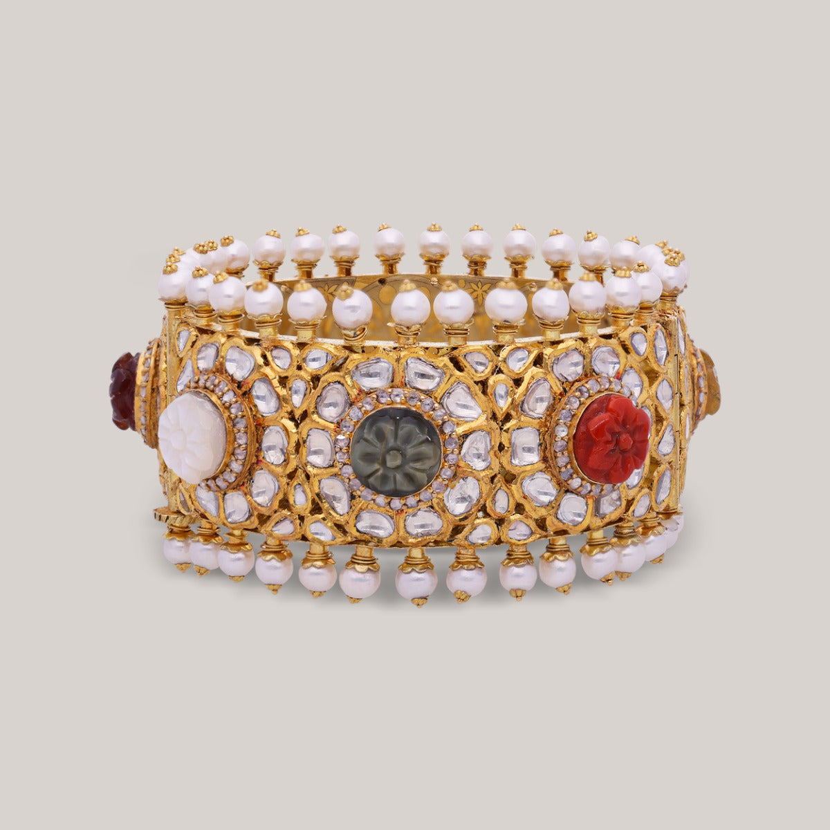 Mystic Polki Aura Bangle Set