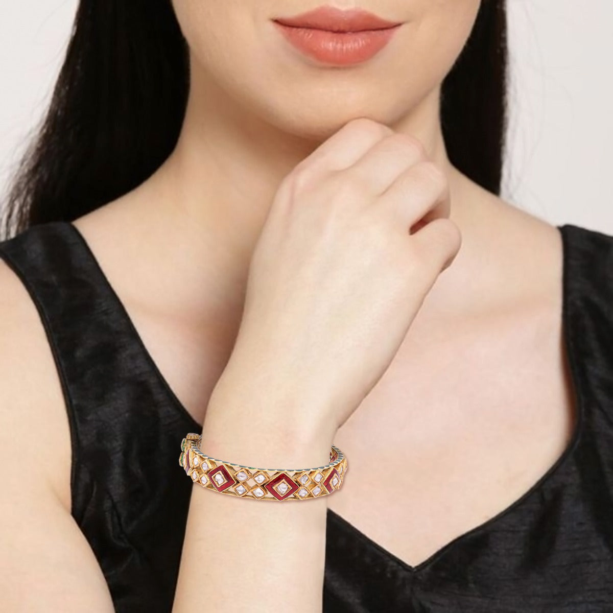 Ophelia Polki Bangle