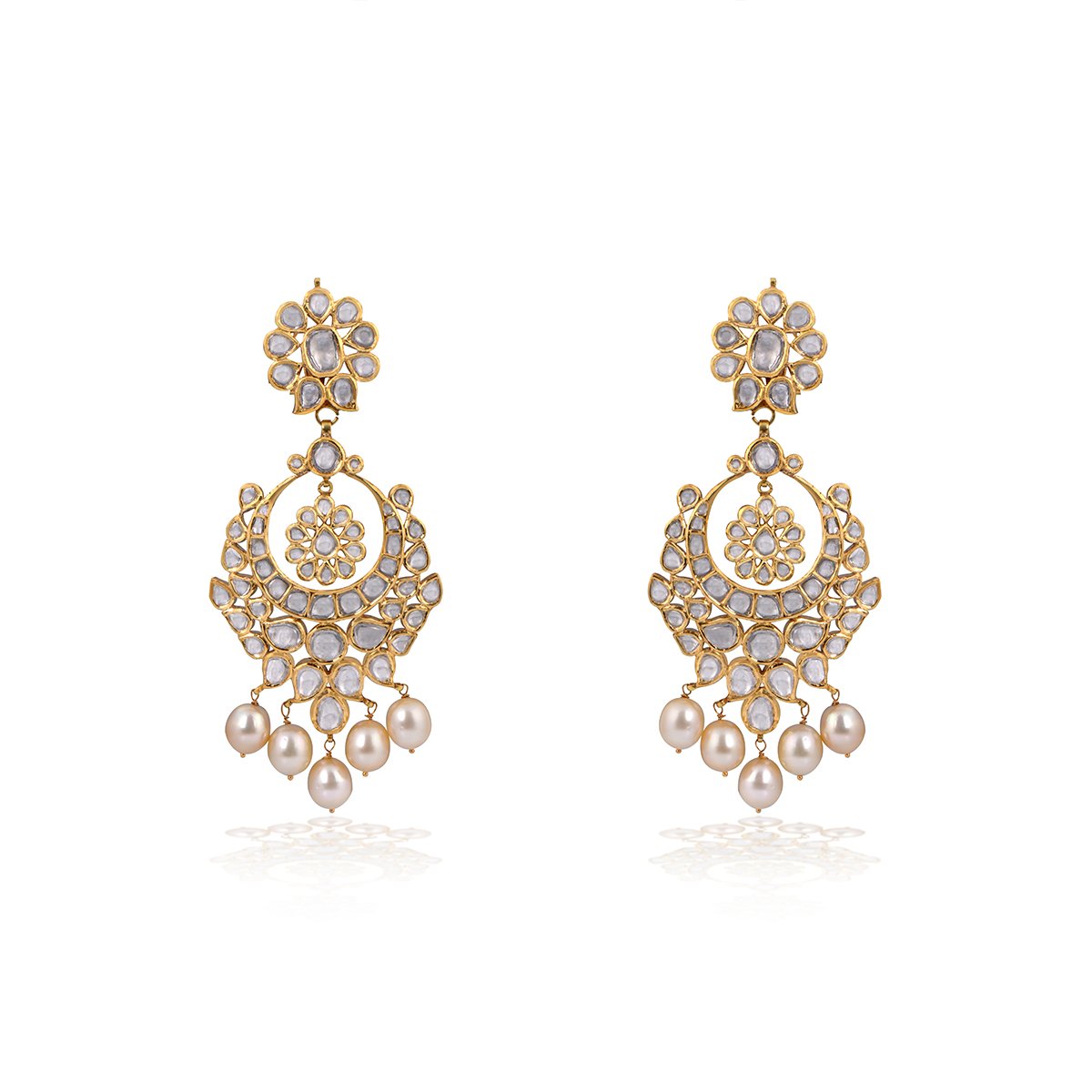 Traditional Mangal Polki Necklace Set
