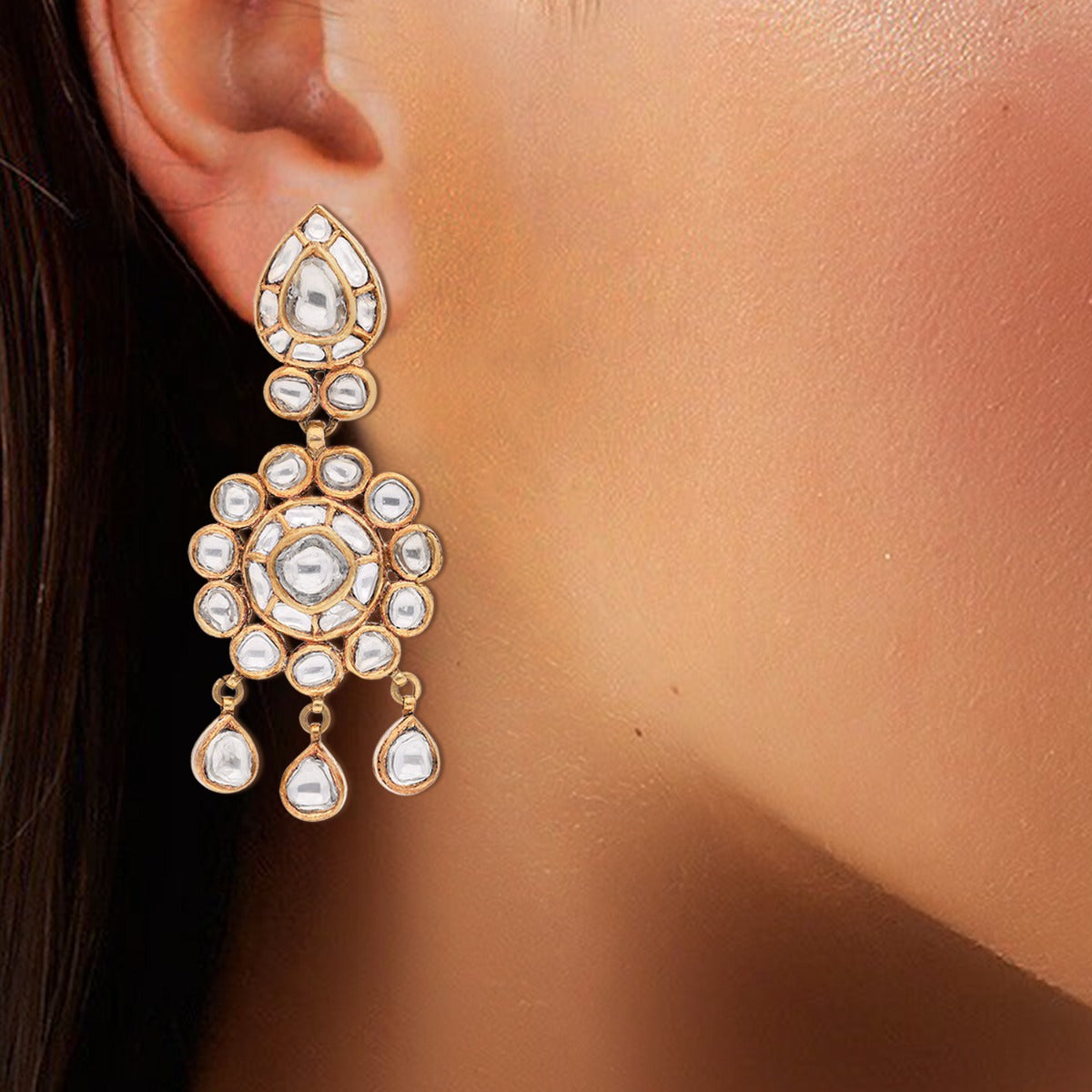 Aashvi Polki Earrings