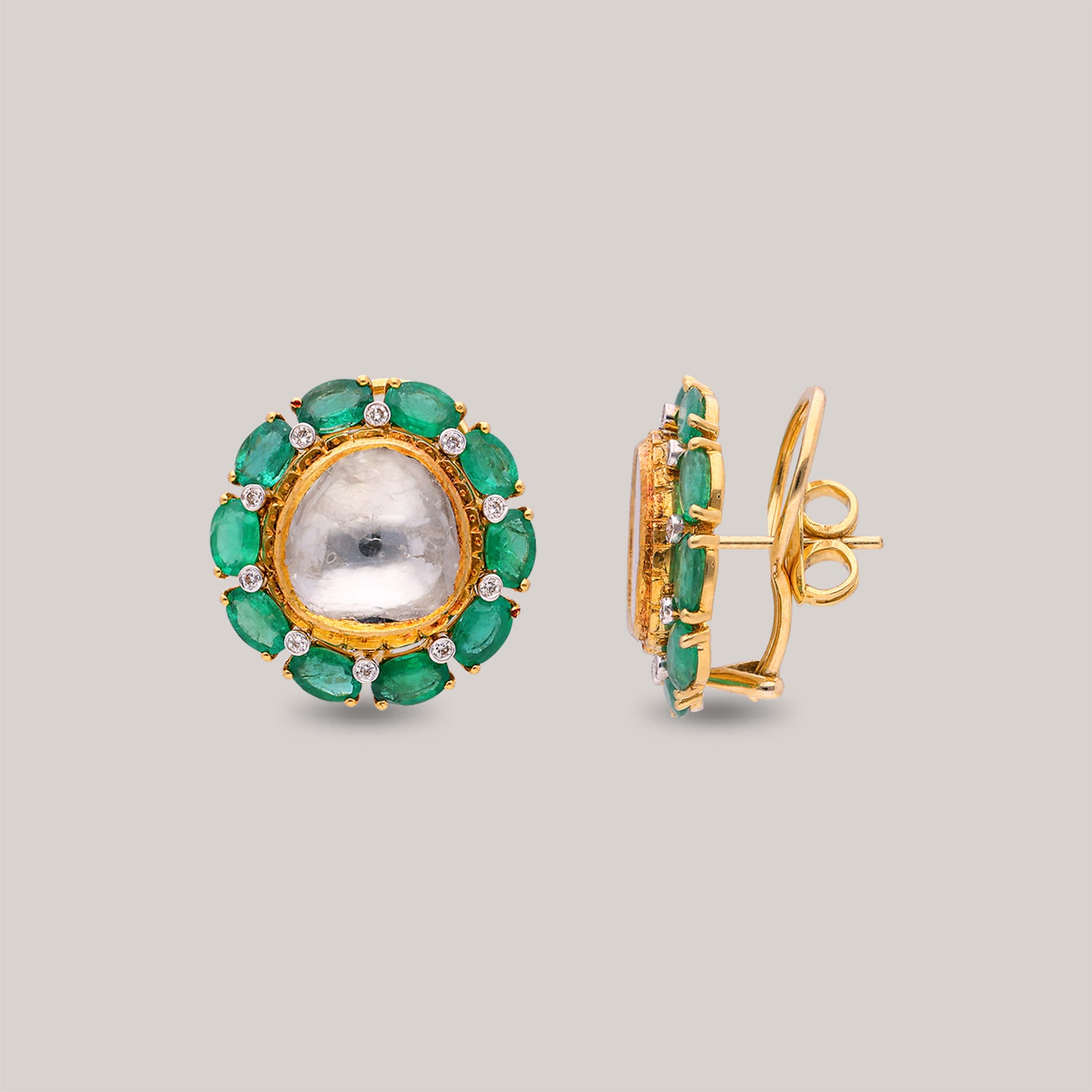 Dua Polki Earrings