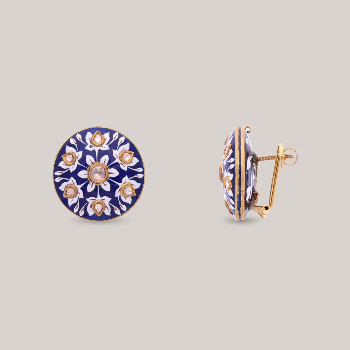 Azurea Polki Earrings