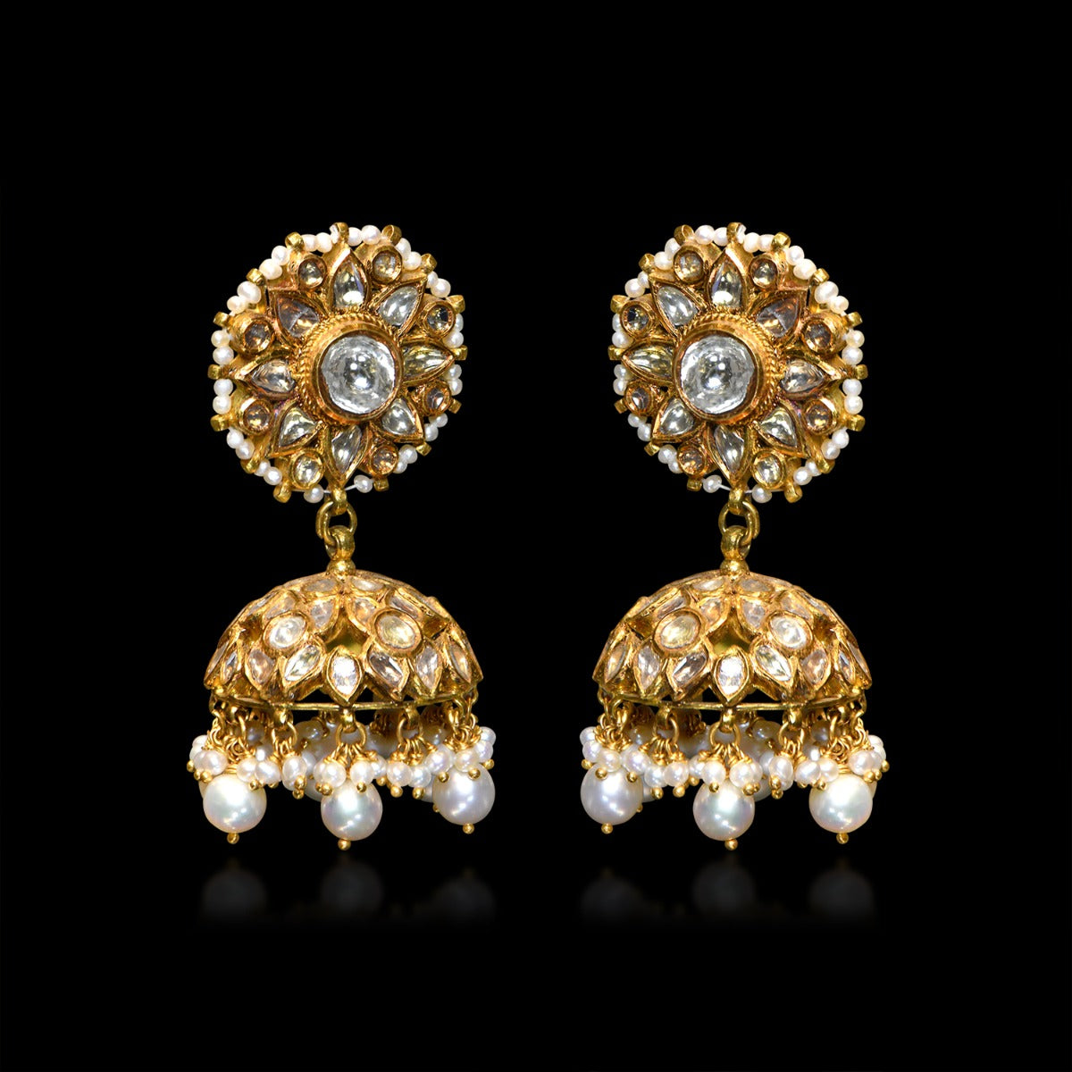 Bloom Town Polki Necklace Set