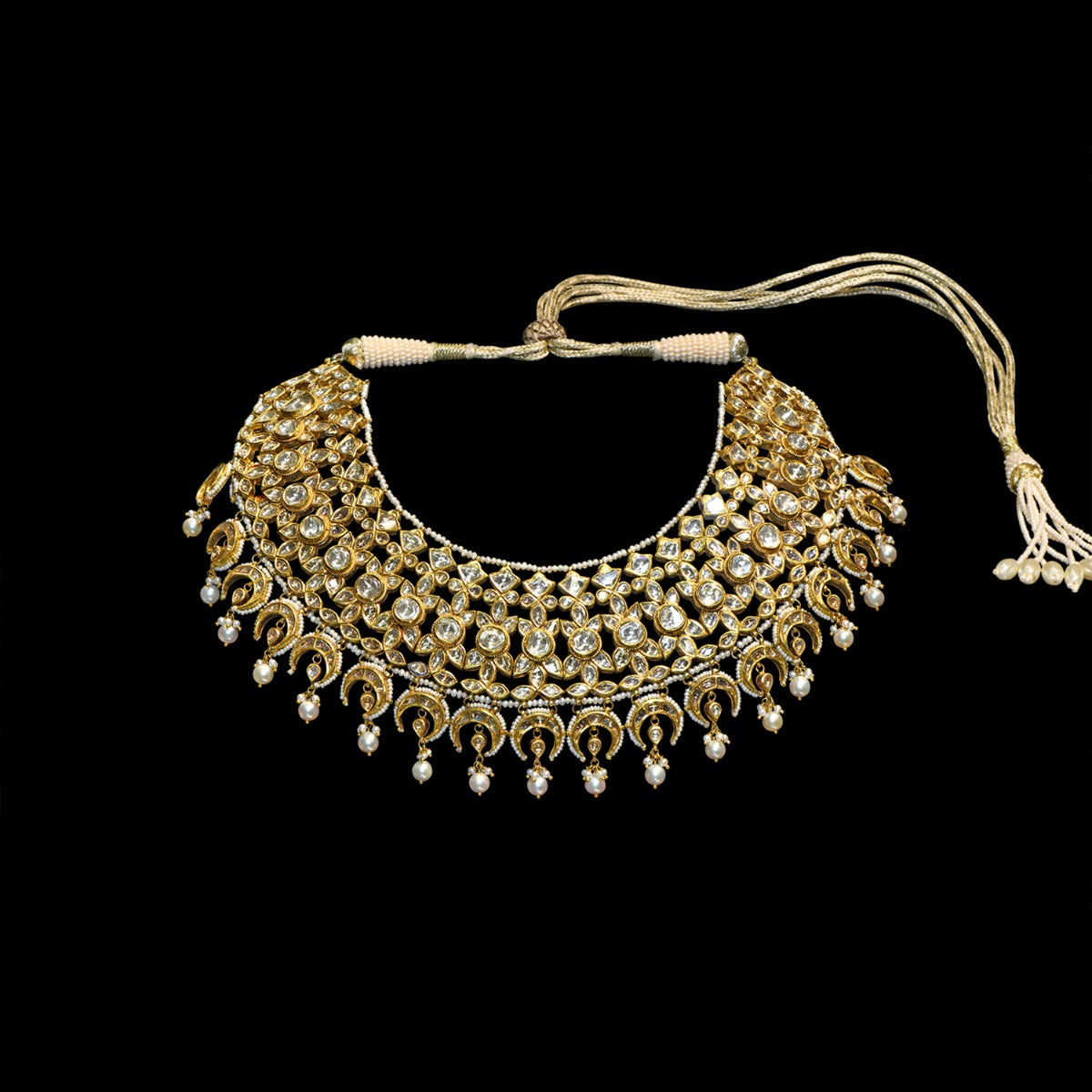 Bloom Town Polki Necklace Set