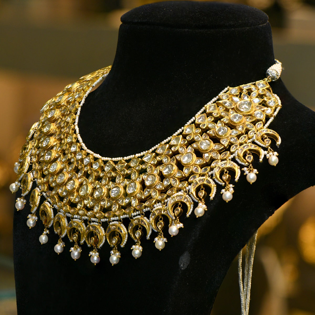 Bloom Town Polki Necklace Set