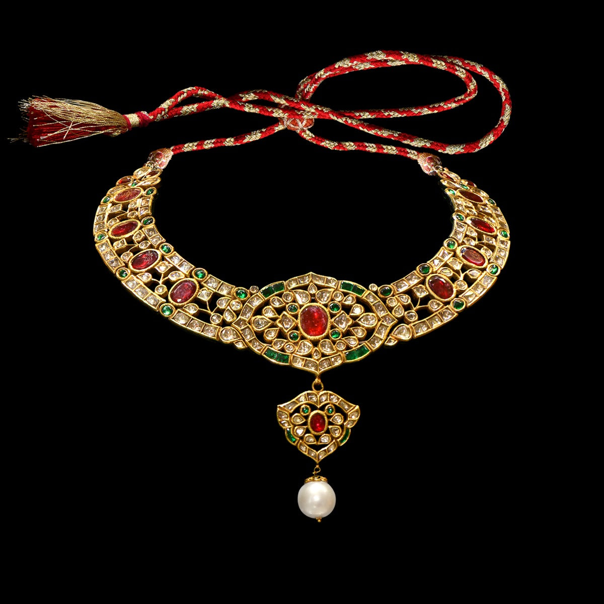 Madhuparna Polki Necklace