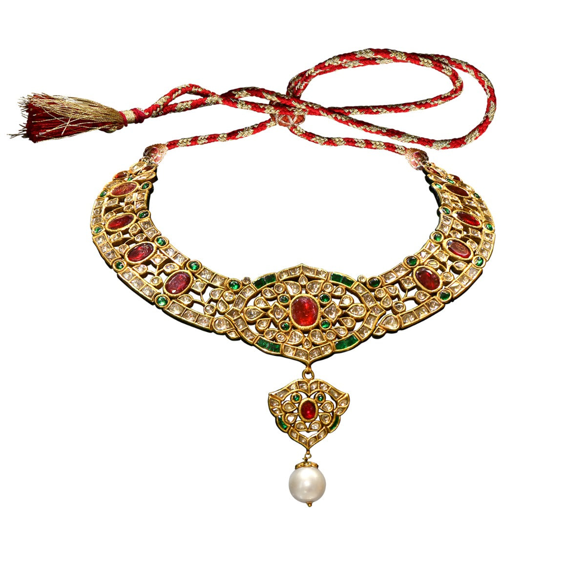 Madhuparna Polki Necklace