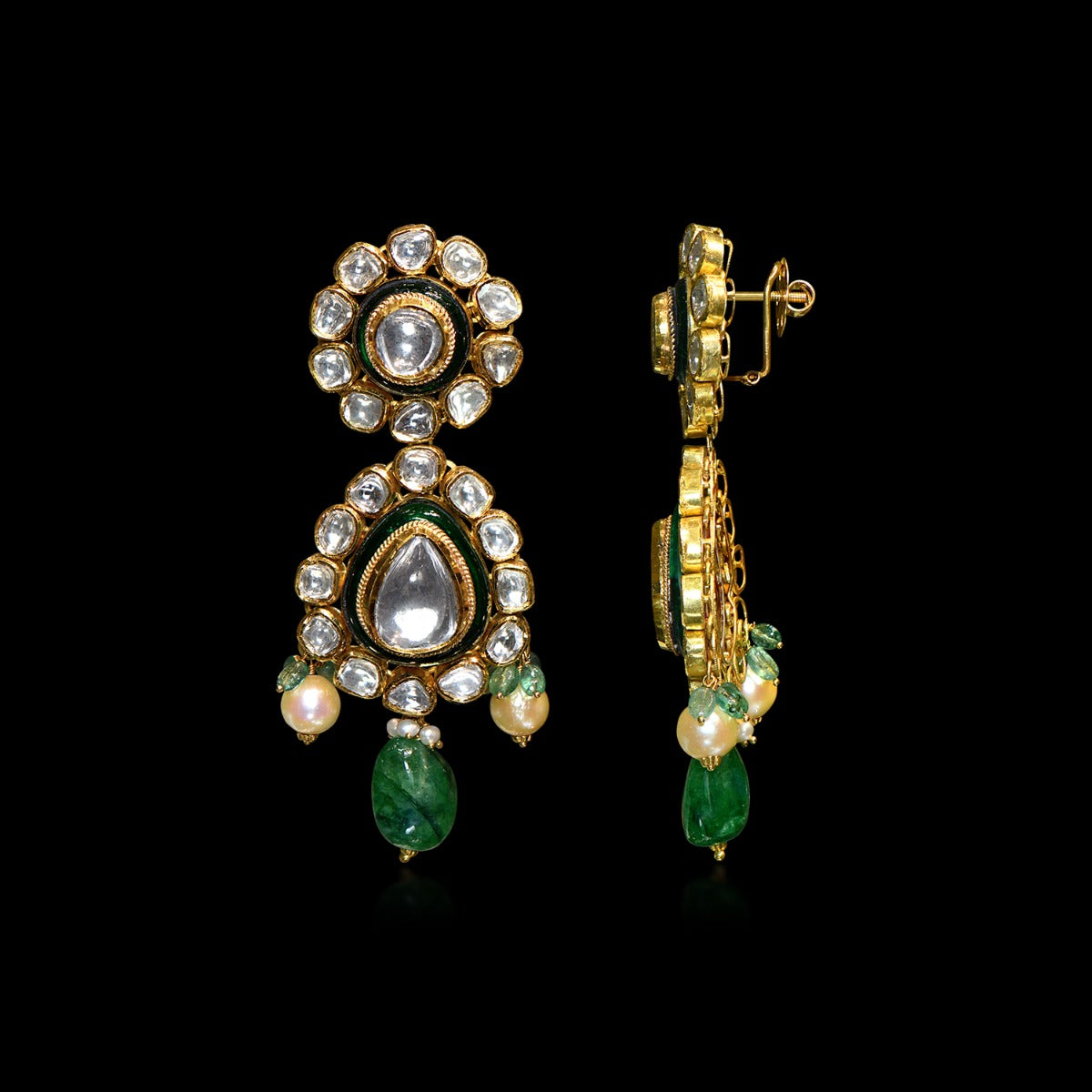 Warrior Princess Polki Necklace Set