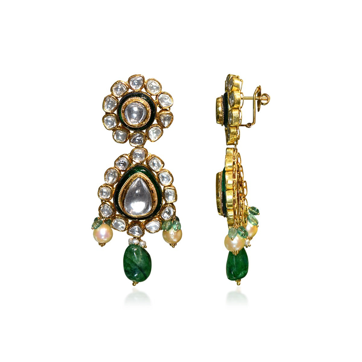 Warrior Princess Polki Necklace Set