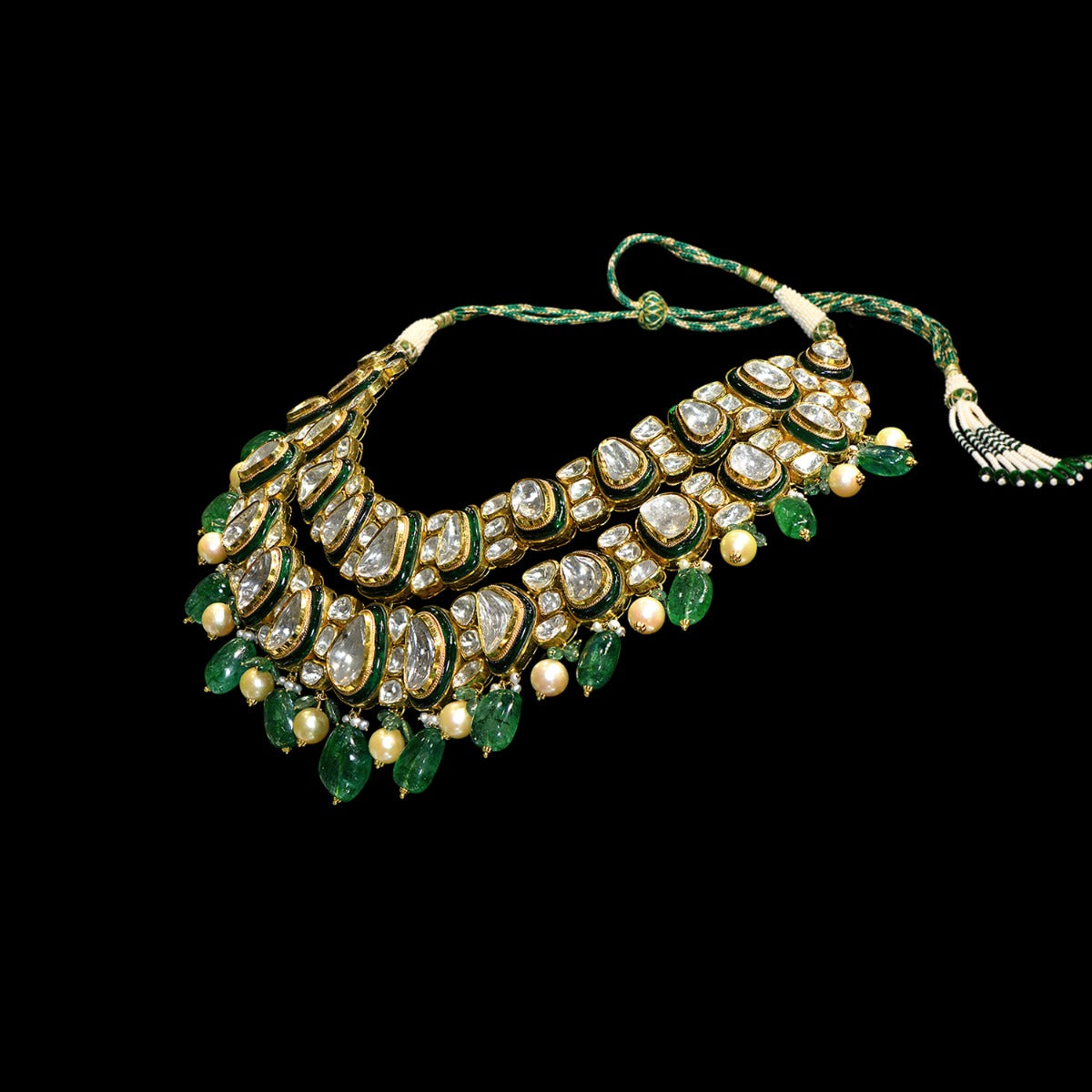 Warrior Princess Polki Necklace Set