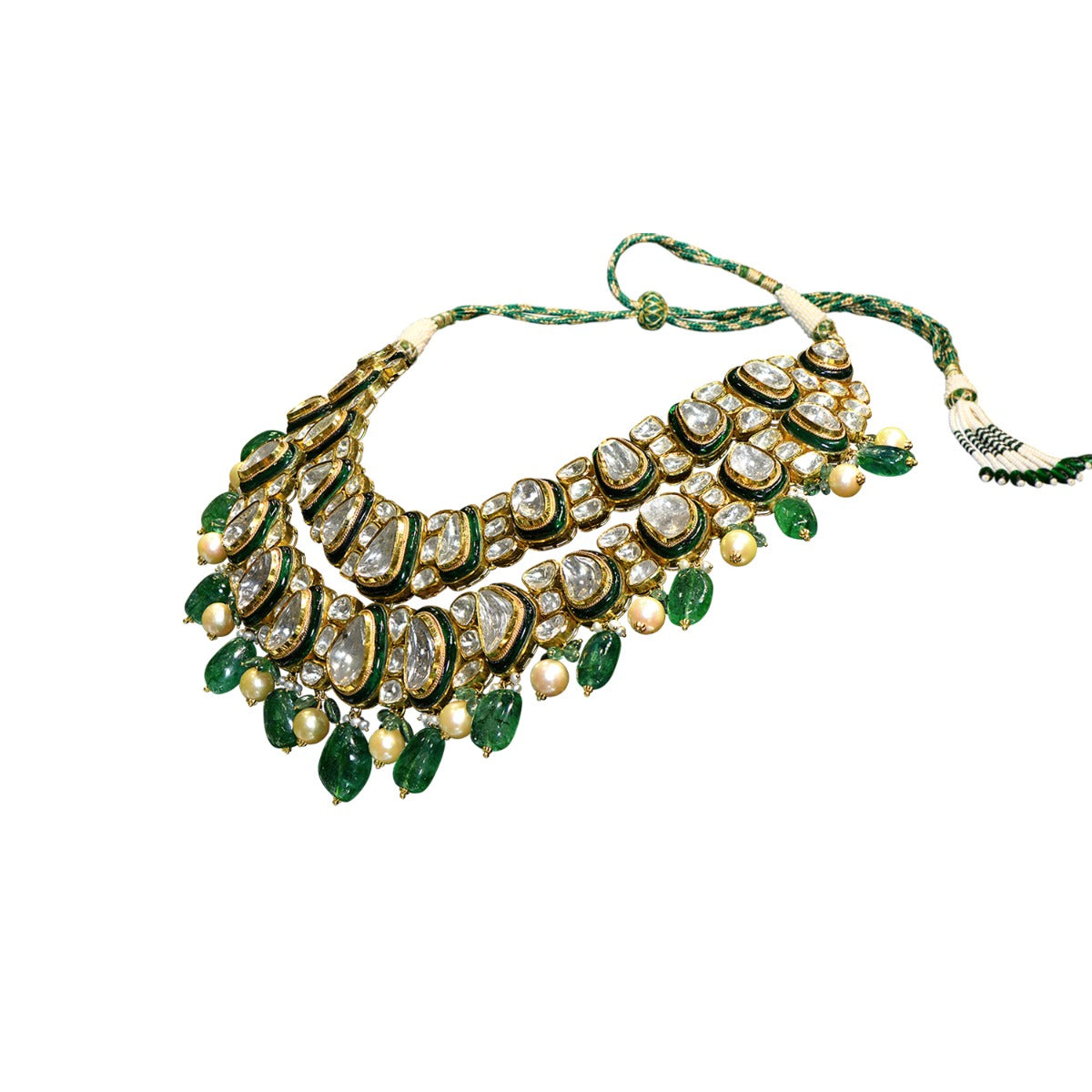 Warrior Princess Polki Necklace Set