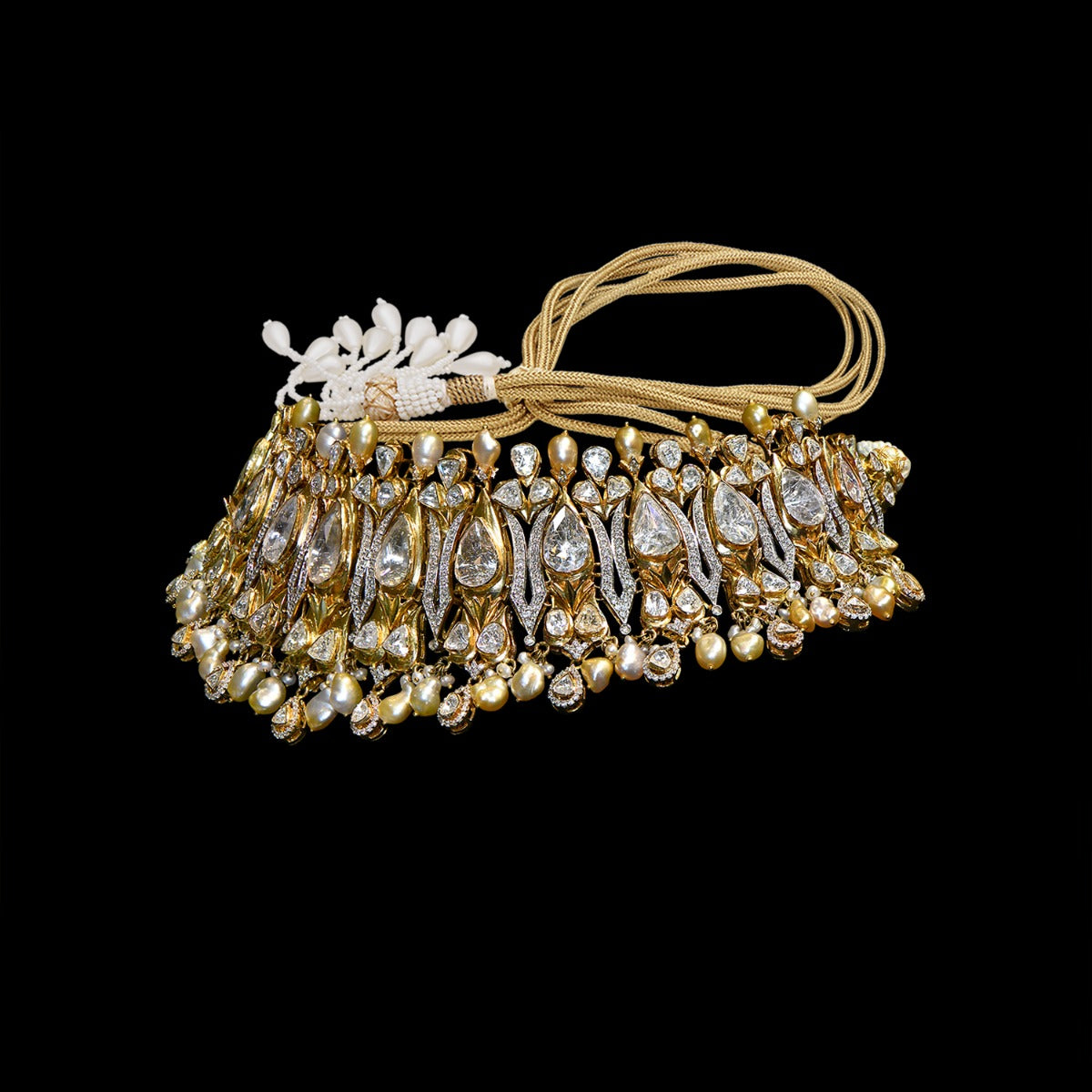 Queen's Dignity Polki Necklace Set