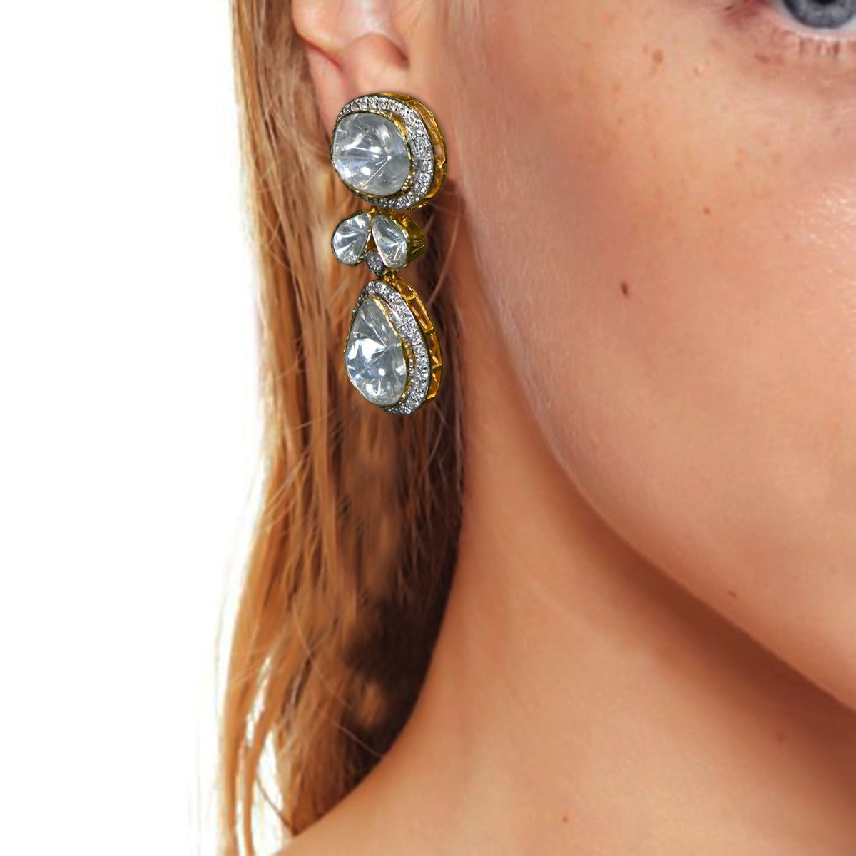 Stringing Pretty Polki Necklace Set