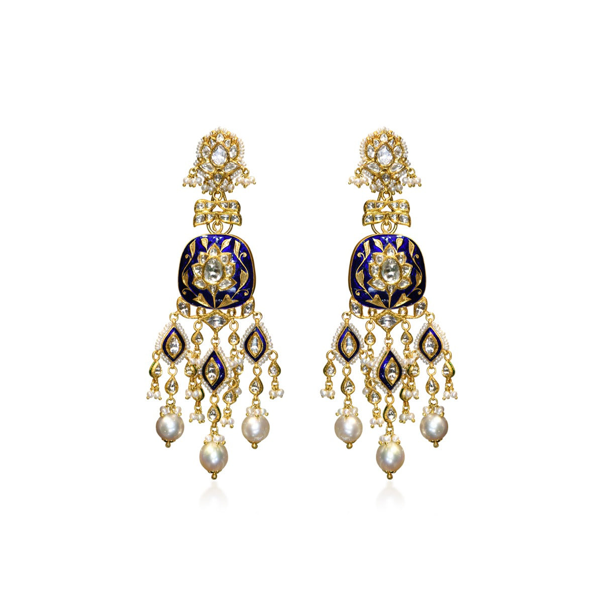 Queen's Pride Polki Necklace Set