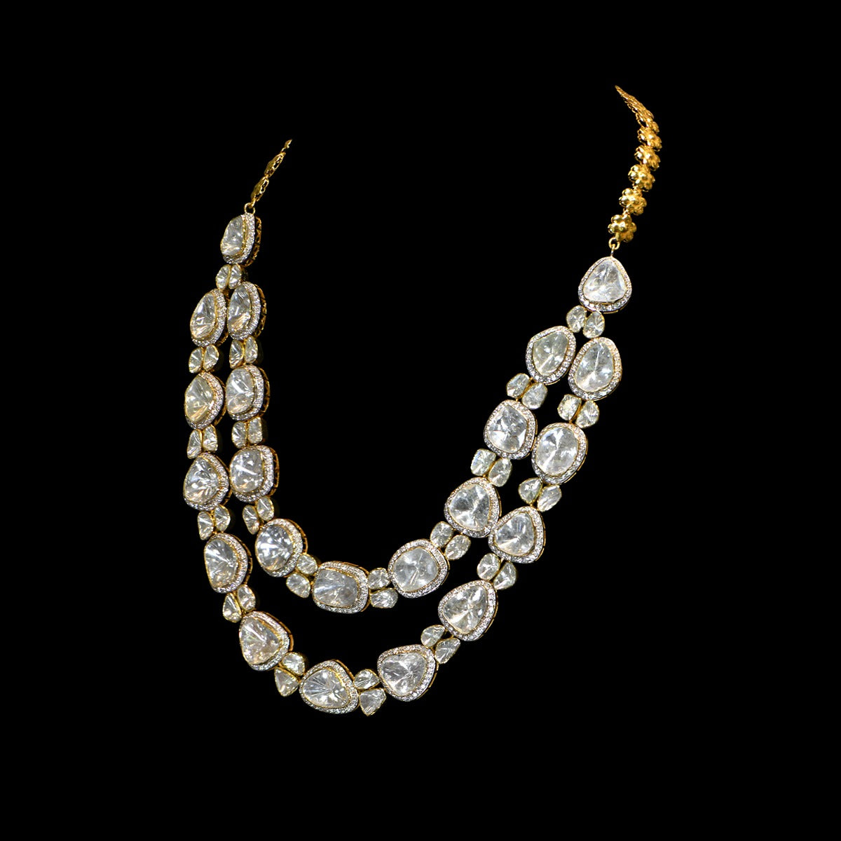 Stringing Pretty Polki Necklace Set