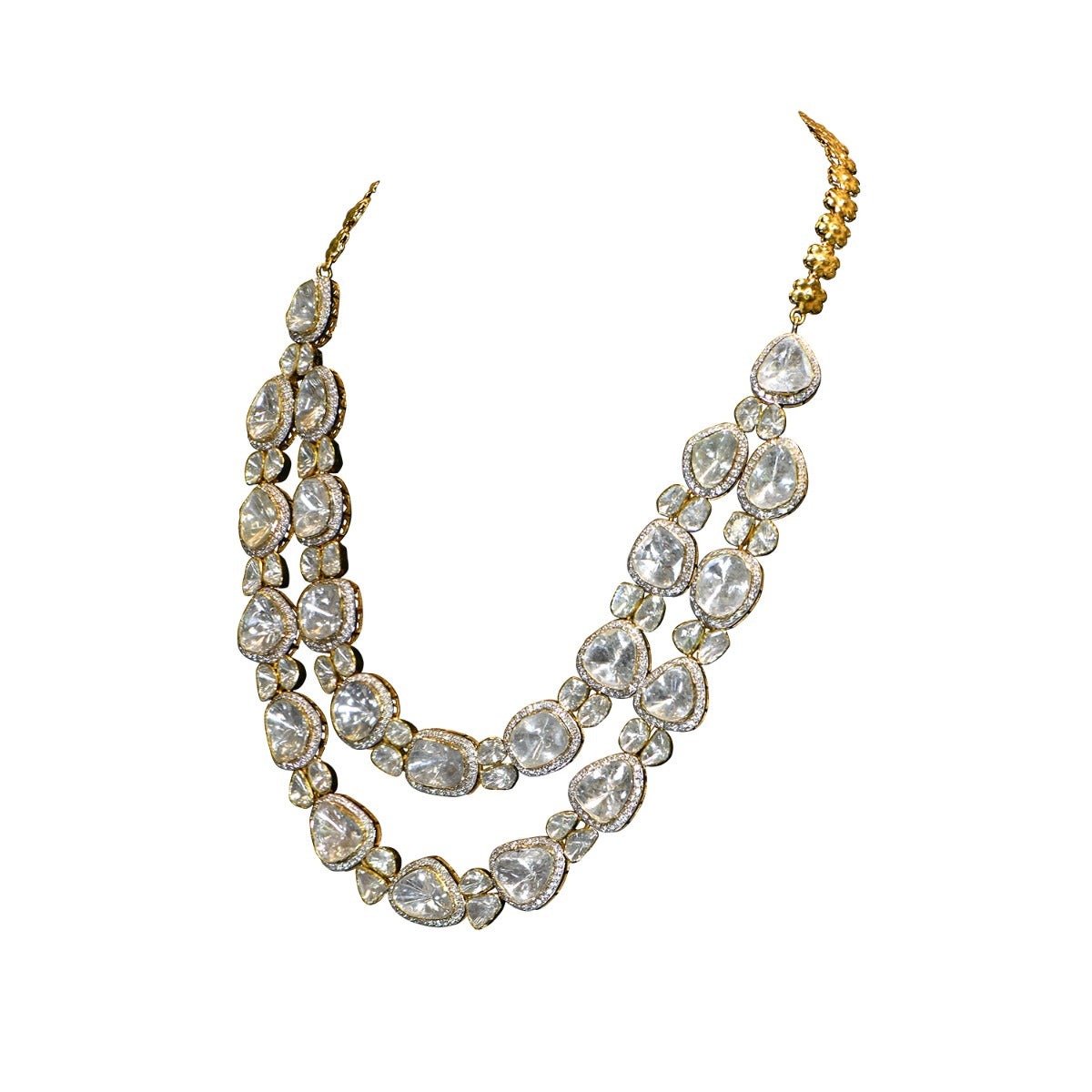 Stringing Pretty Polki Necklace Set