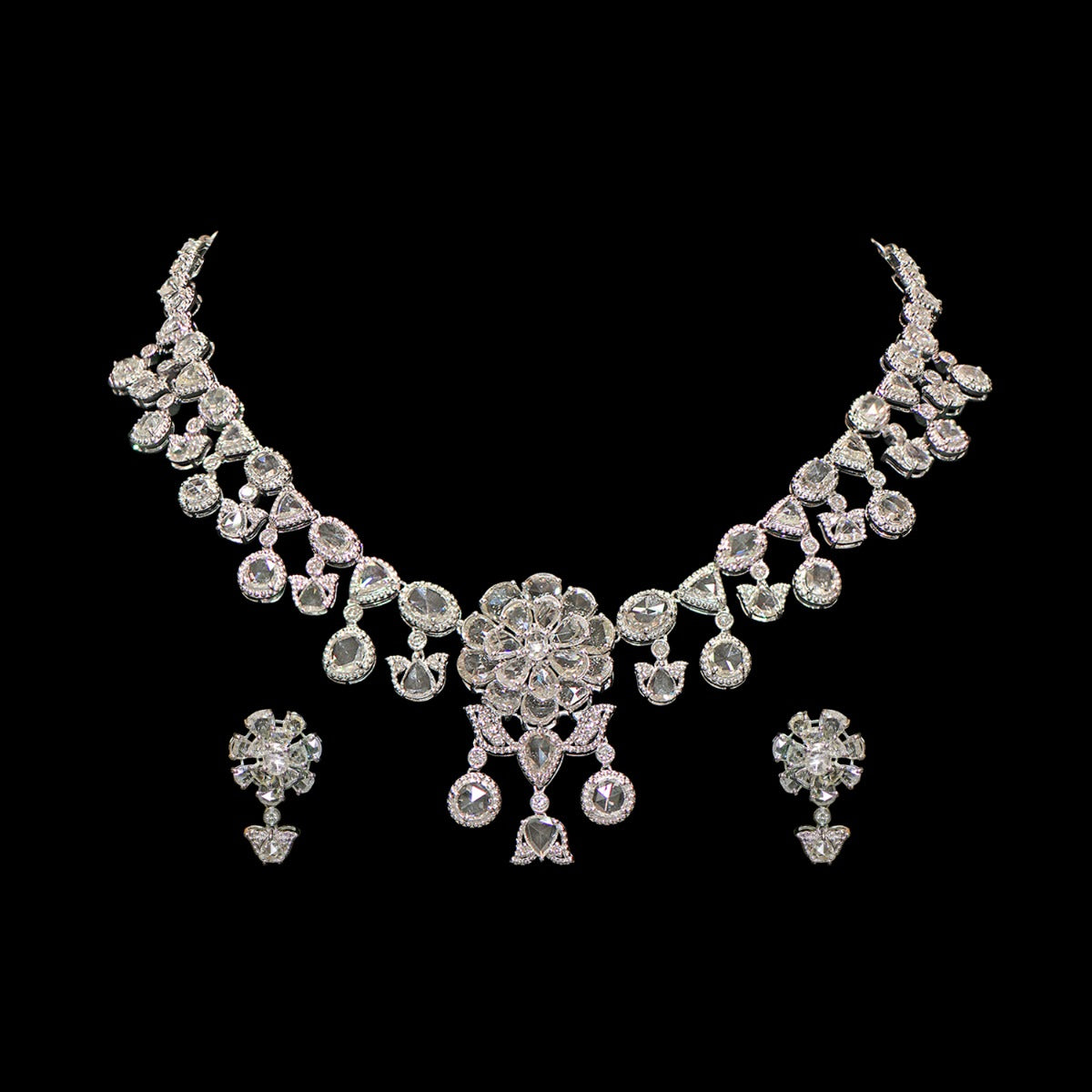 Tiny Tinsel Polki Choker Set