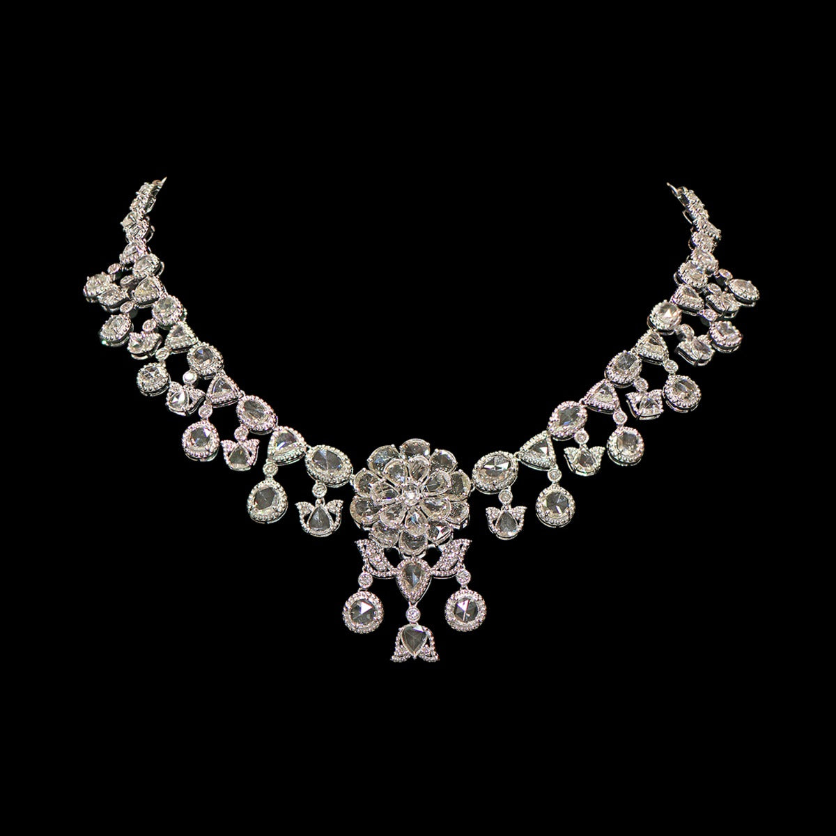 Tiny Tinsel Polki Choker Set