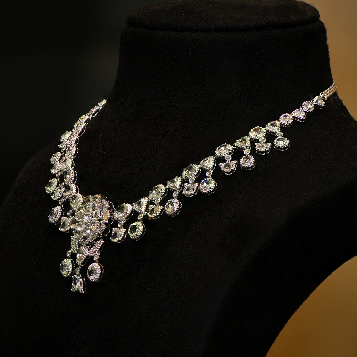 Tiny Tinsel Polki Choker Set