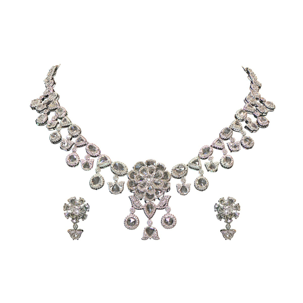 Tiny Tinsel Polki Choker Set