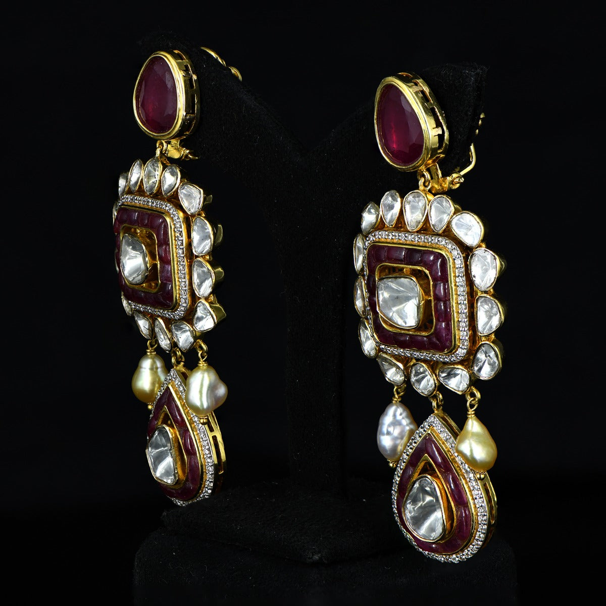 Traditional Legacy Polki Necklace Set