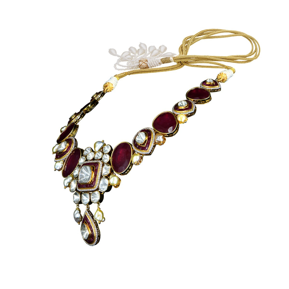 Traditional Legacy Polki Necklace Set