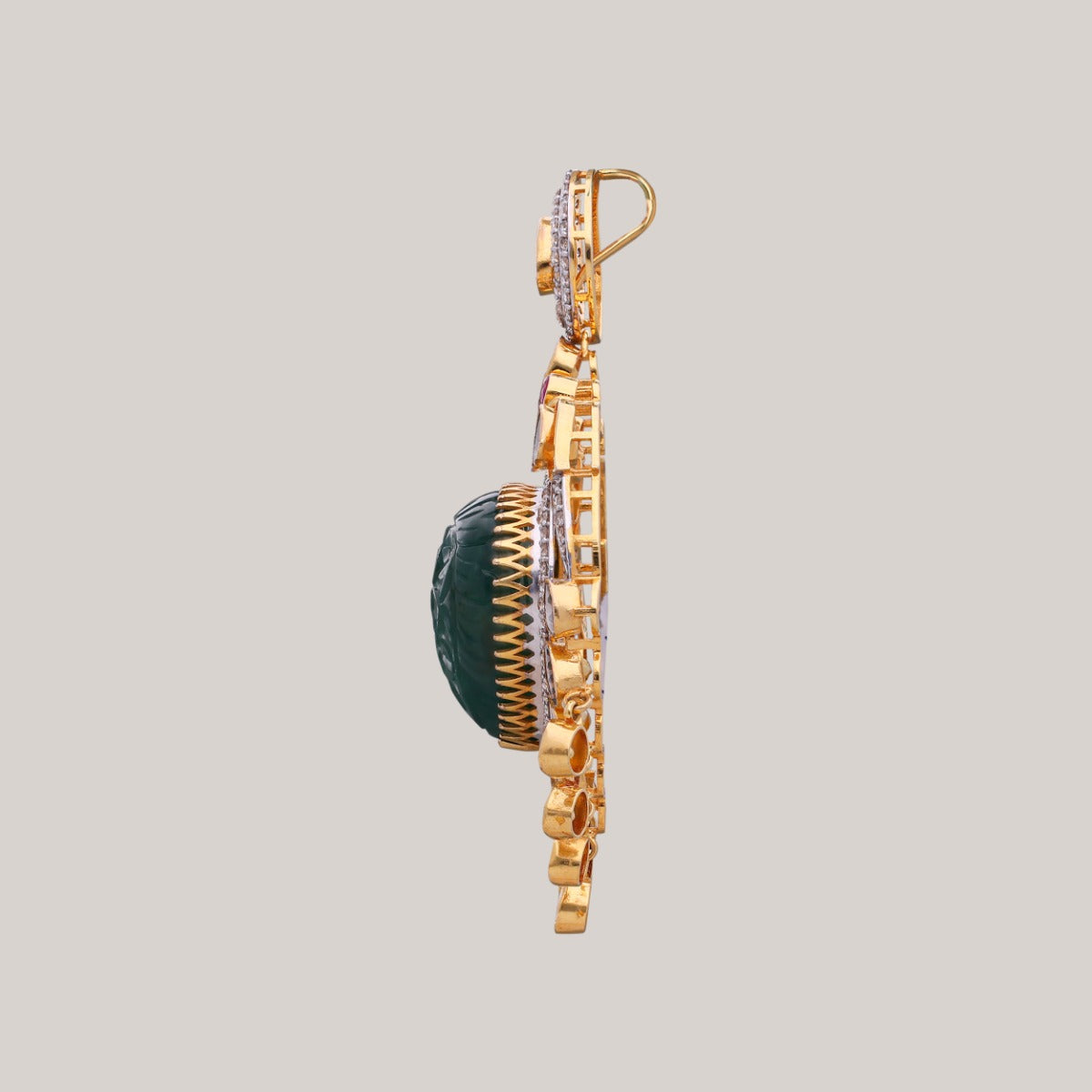 Regal Verdance Polki Pendant