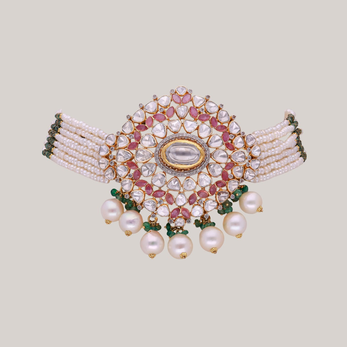 Verona Polki Choker Set