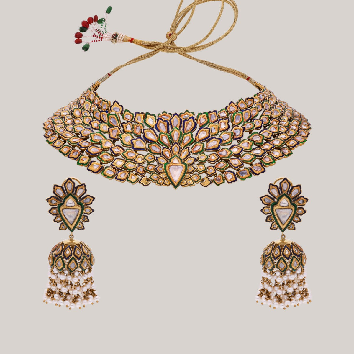 Auma Polki Necklace Set