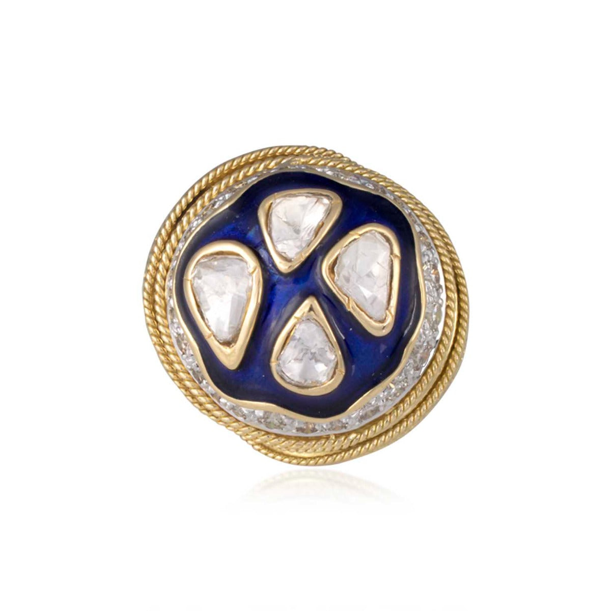 Royal Blue Cone Ring