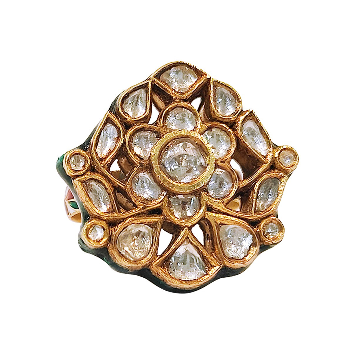 Maira Floret Polki Ring