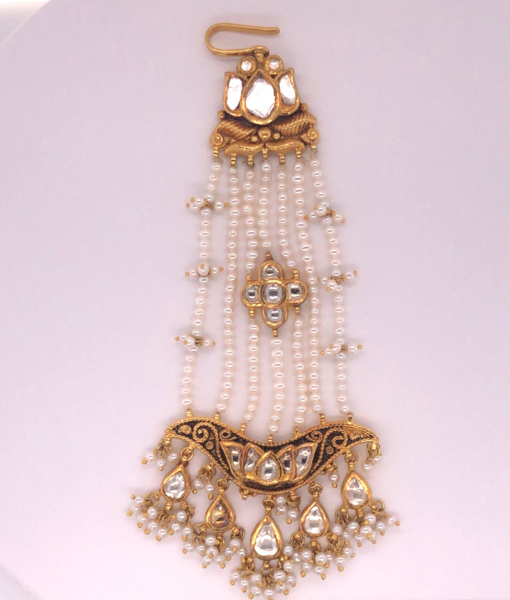 Pearly White Polki Pasa