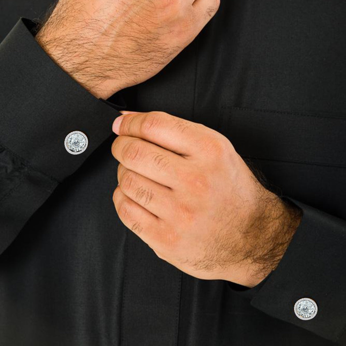 Circular Chunky Diamond Buttons